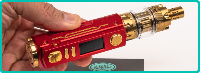 Design du Kit Rayden 100 V3 IM Limited Edition BD Vape